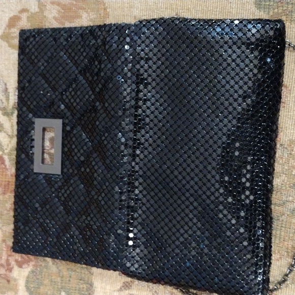 Vintage Style Turn Lock Evening Clutch Shoulder Bag - Picture 9 of 15